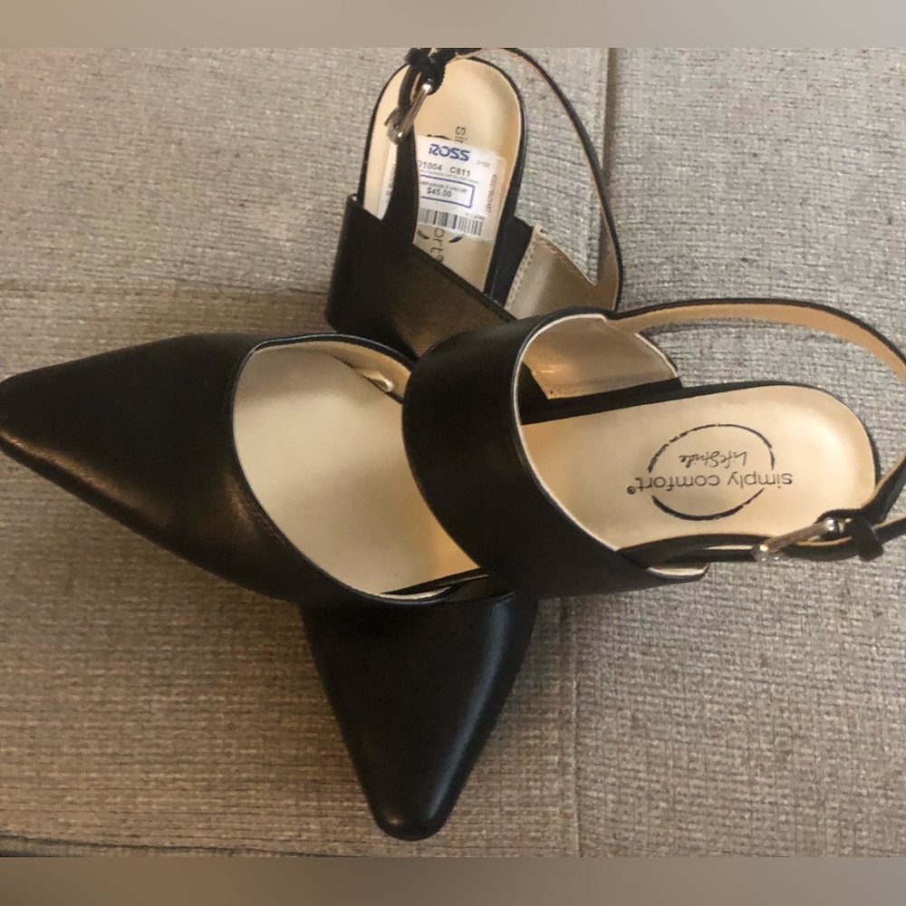 Lifestride Slingback Heels Size 8